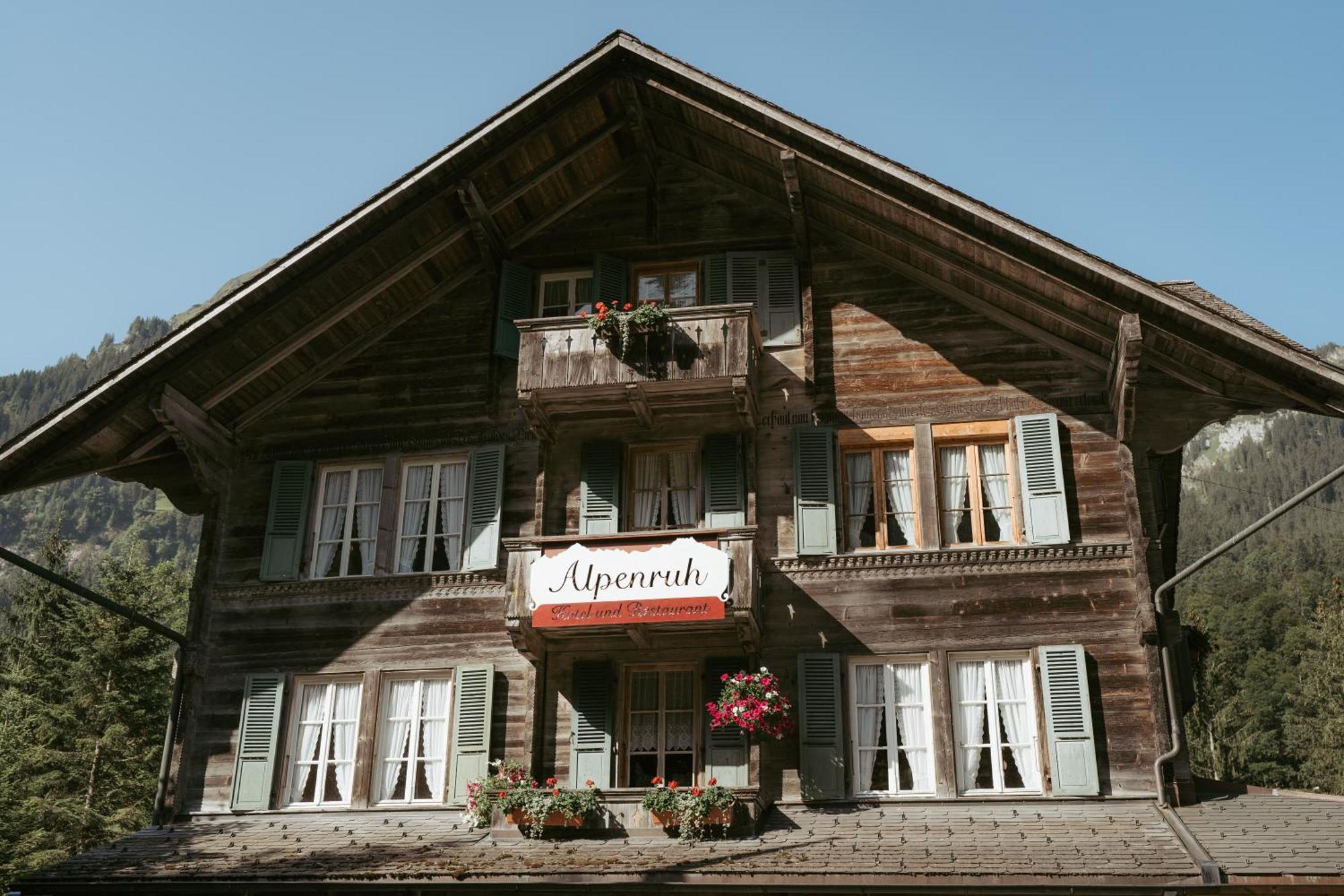 Hotel Alpenruh Kiental Zewnętrze zdjęcie